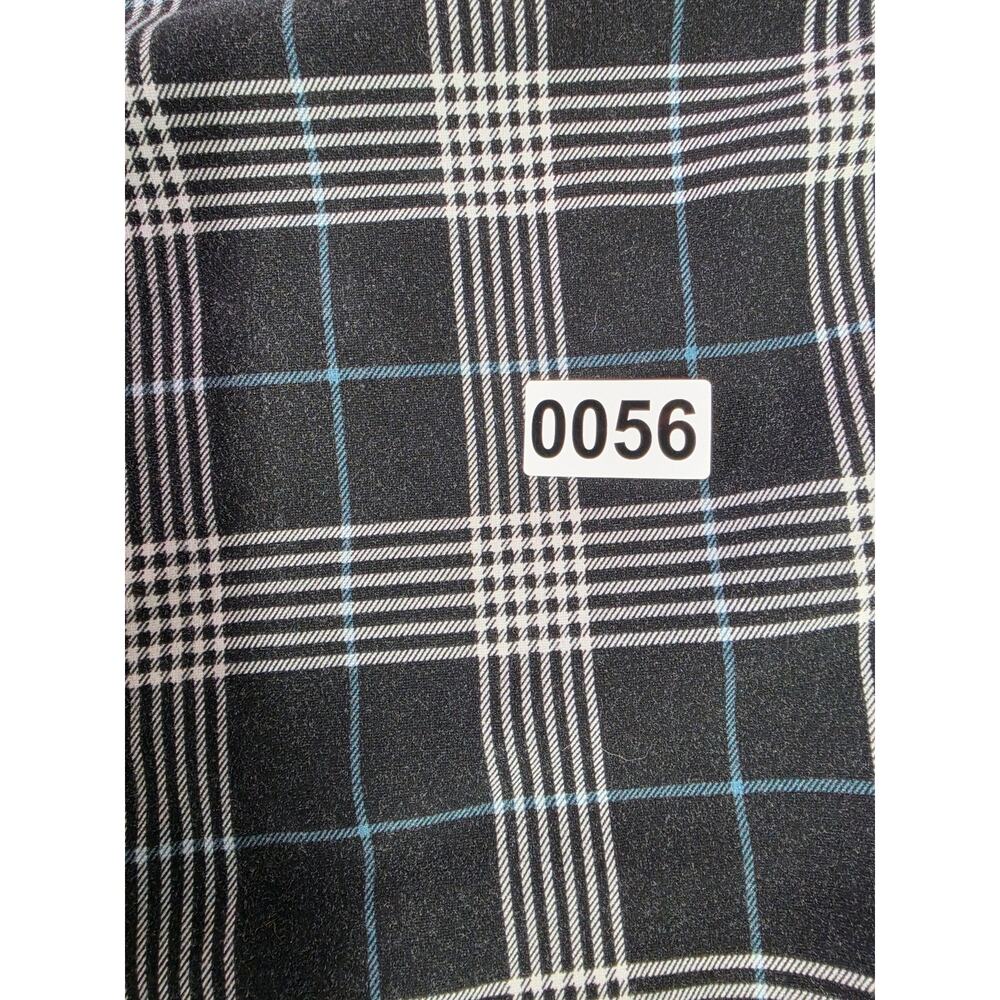 Torrid Pants Womens 26 Black Plaid Ankle Zip Skinny Tapered Punk Preppy - Picture 12 of 12
